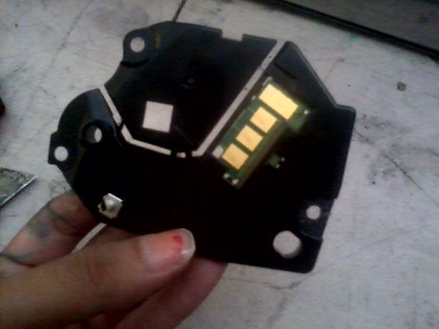 tapa con chip toner samsung
